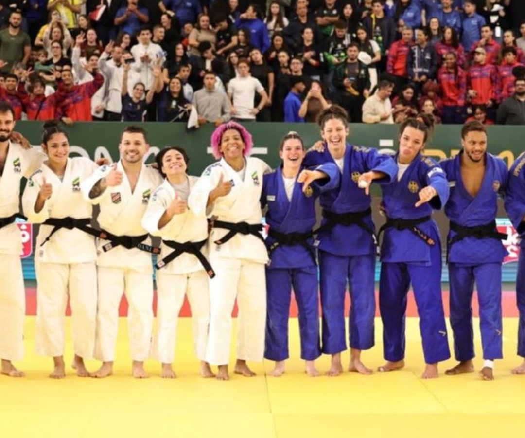 Brasil derrota Alemanha e leva título do Desafio Internacional de Judô