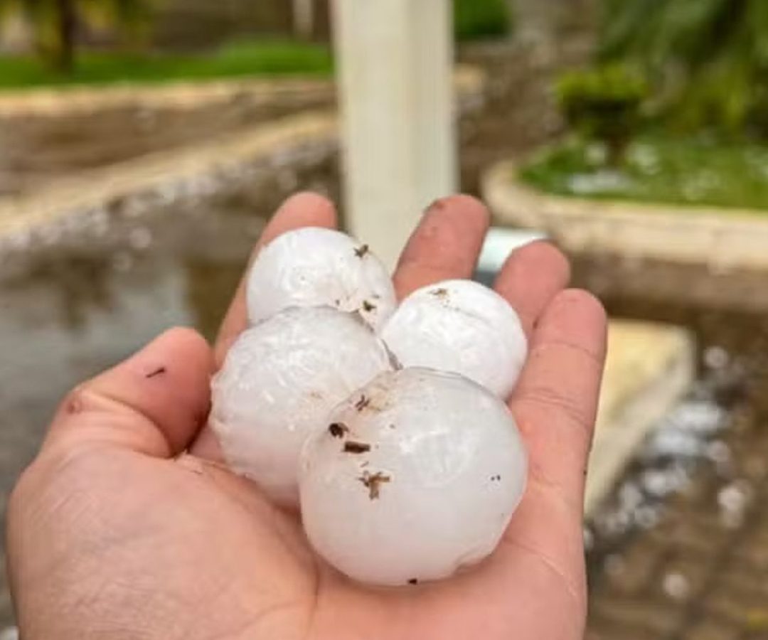 Região Sul tem previsão de chuva e granizo para esta terça-feira