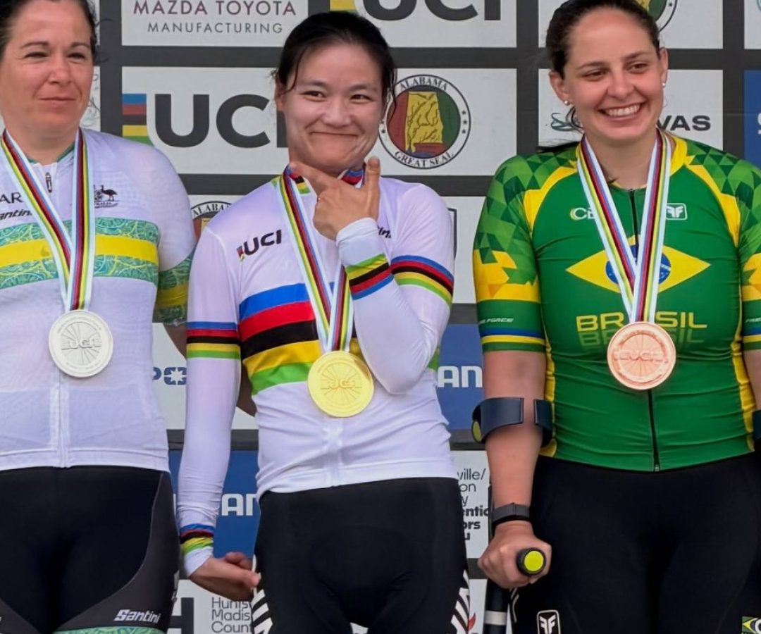 Brasil encerra Mundial de paraciclismo de estrada com cinco medalhas
