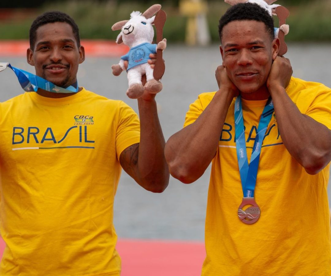 Jacky Godmann e Gabriel Nascimento são prata no Mundial de Canoagem